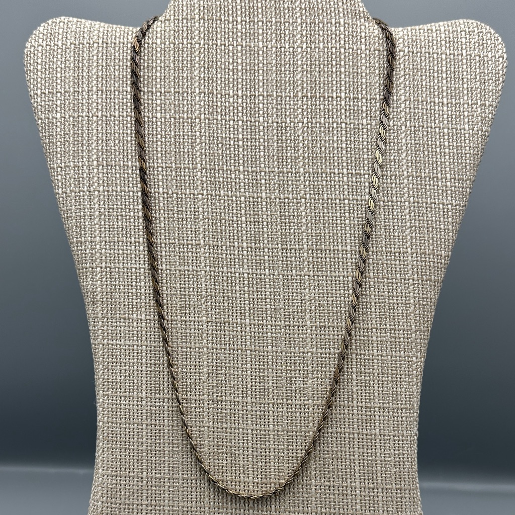 Milor Gold And Brown Chain Necklace 59$